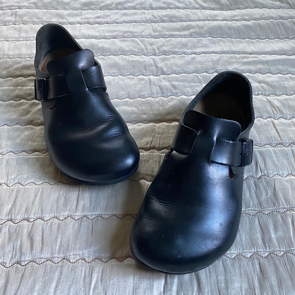 Birkenstock Oiled Leather London Clog Size 37